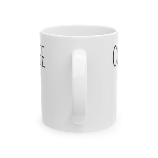 Coffee Lovers Ceramic Mug | Perfect Gift for Holidays, Birthdays, Home Decor, Relaxation, Office Use
