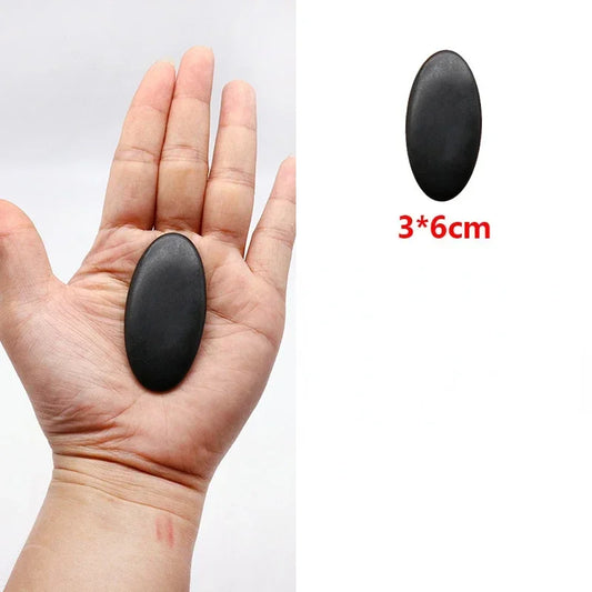 Natural Face Massage Stone Lava Basalt Hot Stone for Spa Massage Therapy Body Facial Massage Therapy Stone